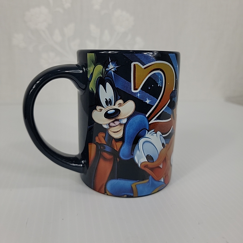 DISNEY FLORIDA 2016 Jerry Leigh 16oz Coffee Mug Mickey Minnie Pluto Goofy . New